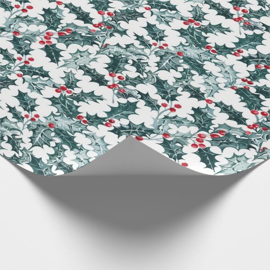 Weihnachtsfeiertag Geschenkpapier (Ecke)