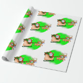 Weihnachtsfeiertag Geschenkpapier (Ungerollt)