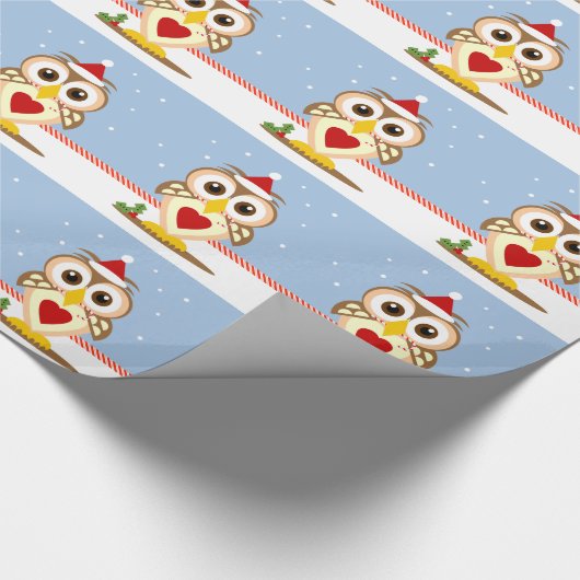 Weihnachtsfeiertag Geschenkpapier (Ecke)