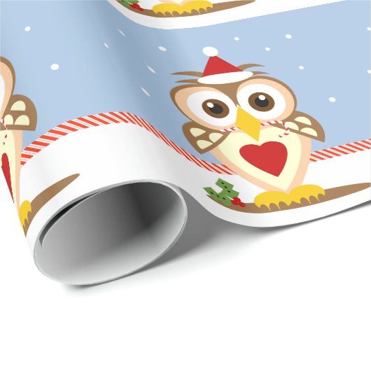 Weihnachtsfeiertag Geschenkpapier (Rolleneckpunkt)