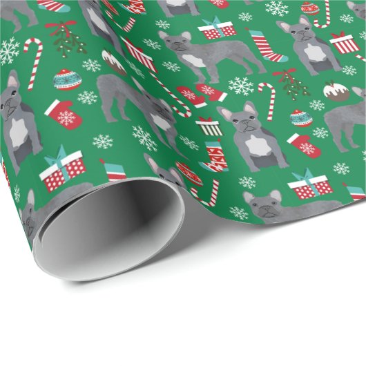 Weihnachtsfeiertag Geschenkpapier (Rolleneckpunkt)