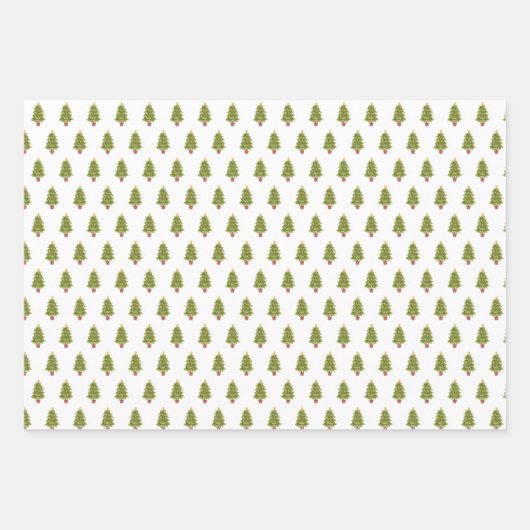 Weihnachtsfeiertag Geschenkpapier Set (Vorderseite 2)