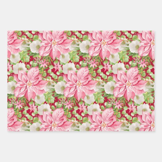 Weihnachtsfeiertag Geschenkpapier Set (Vorderseite 2)