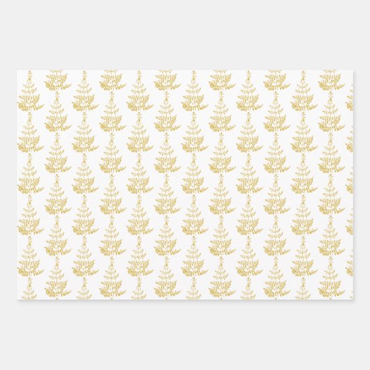 Weihnachtsfeiertag Geschenkpapier Set (Vorderseite 3)