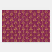 Weihnachtsfeiertag Geschenkpapier Set (Vorderseite 2)