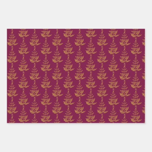 Weihnachtsfeiertag Geschenkpapier Set (Vorderseite 2)