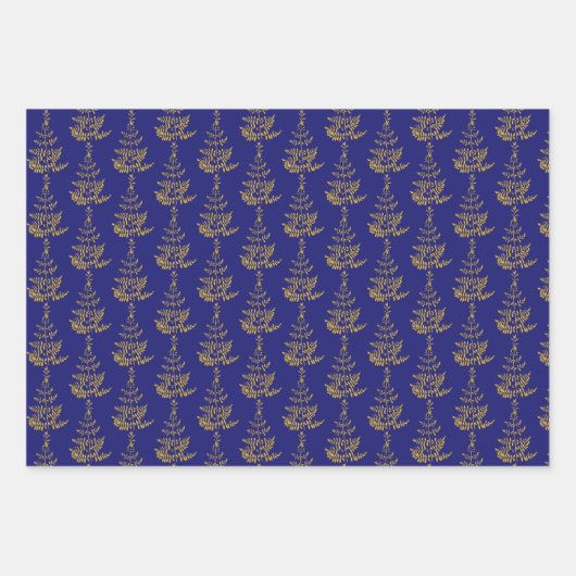 Weihnachtsfeiertag Geschenkpapier Set (Vorderseite)