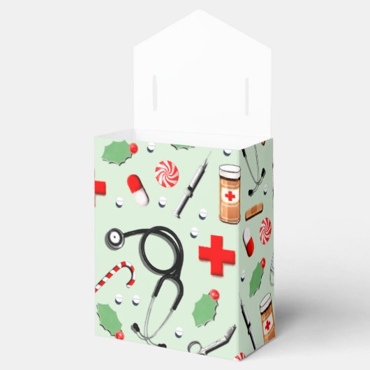 Weihnachtsfeiertag Geschenkschachtel (Geöffnet)