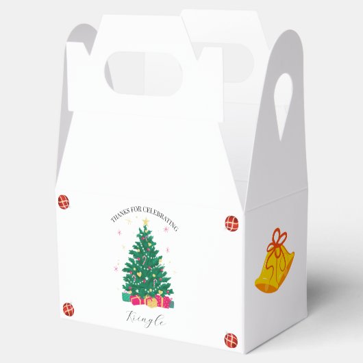 Weihnachtsfeiertag Geschenkschachtel (Geöffnet)