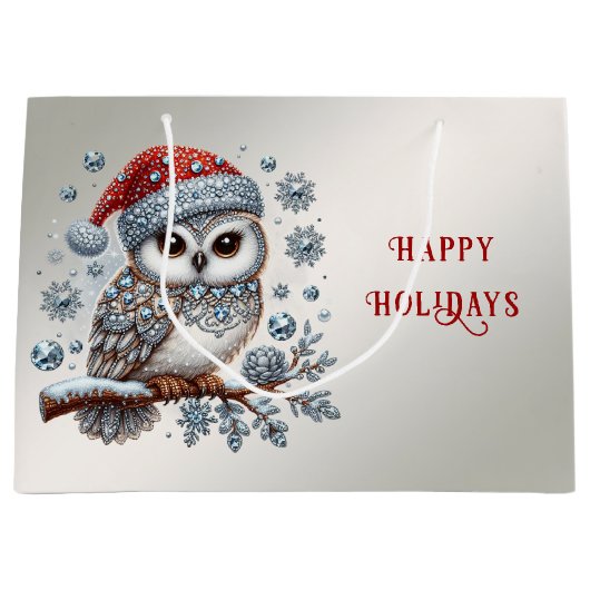 Weihnachtsfeiertag Geschenktasche Große Geschenktüte (Vorderseite)