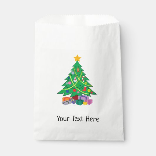 Weihnachtsfeiertag Geschenktütchen (Vorderseite)
