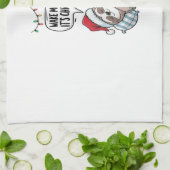 Weihnachtsfeiertag Geschirrtuch (Gefaltet)