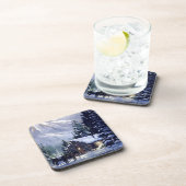 Weihnachtsfeiertag Getränkeuntersetzer (Rechte Seite)