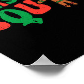 Weihnachtsfeiertag Gingerbrei Xmas Crew Men W Poster (Ecke)