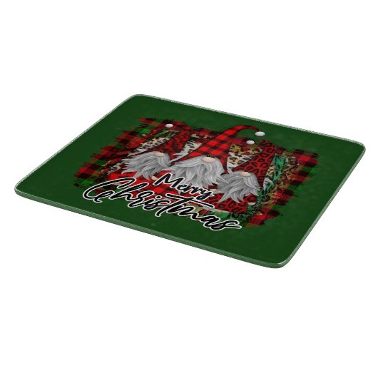 Weihnachtsfeiertag Gnom Cutting Board Schneidebrett (Ecke)