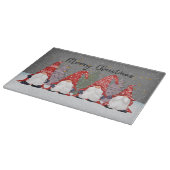 Weihnachtsfeiertag-Gnomes Holiday Cutting Board Schneidebrett (Ecke)