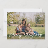 Weihnachtsfeiertag Gold Confetti FOTO (Vorderseite)