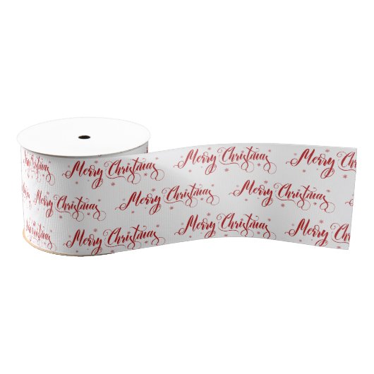 Weihnachtsfeiertag Grosgrain Ribbon Ripsband (Spule)