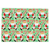 Weihnachtsfeiertag Große Geschenktasche Große Geschenktüte (Rückseite)