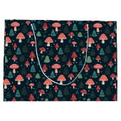 Weihnachtsfeiertag Große Geschenktüte (Rückseite)