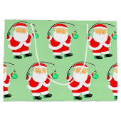 Weihnachtsfeiertag Große Geschenktüte (Rückseite)