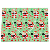 Weihnachtsfeiertag Große Geschenktüte (Vorderseite)