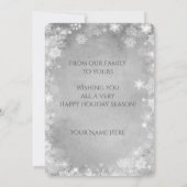 Weihnachtsfeiertag - Große Pyrenäen Urlaub Einladung (Rückseite)