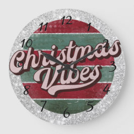 Weihnachtsfeiertag Große Wanduhr