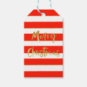 Weihnachtsfeiertag Gruß Personal Red Geschenkanhänger (Vorderseite)