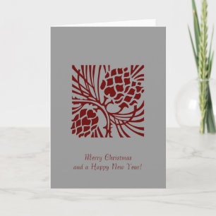 Weihnachtsfeiertag - Grußkarte Feiertagskarte