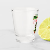 Weihnachtsfeiertag | Happy Holiday for Dog Lover Schnapsglas (Links)