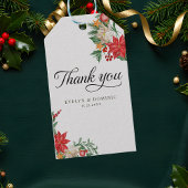 Weihnachtsfeiertag Hochzeitsbudget Danke Geschenkanhänger