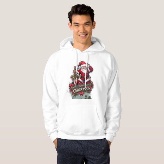 Weihnachtsfeiertag Hoodie (Vorne ganz)