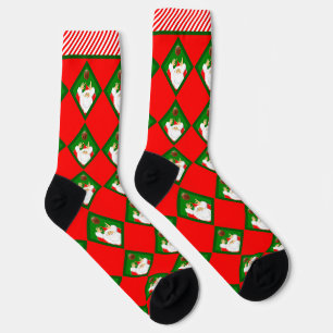 Weihnachtsfeiertag im Basketball Socken