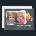 Weihnachtsfeiertag im Chalkboard Foto Feiertagskarte<br><div class="desc">Chalkboard zeichn macht dies zu einer niedlichen Urlaubskarte,  die Sie an Ihre Freunde und Familie schicken können.</div>
