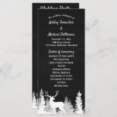 Weihnachtsfeiertag im Chalkboard Rentier Programm (Vorne/Hinten)