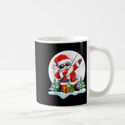 Weihnachtsfeiertag im Dabbing Weihnachten Kaffeetasse (Rechts)