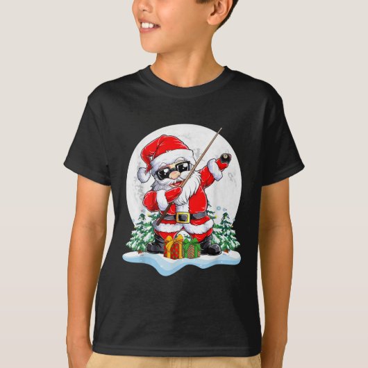 Weihnachtsfeiertag im Dabbing Weihnachten T-Shirt (Vorderseite)