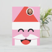 Weihnachtsfeiertag im Foto Feiertagskarte (Stehend Vorderseite)