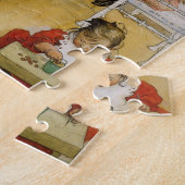 Weihnachtsfeiertag im Kinderzimmer Puzzle (Seite)