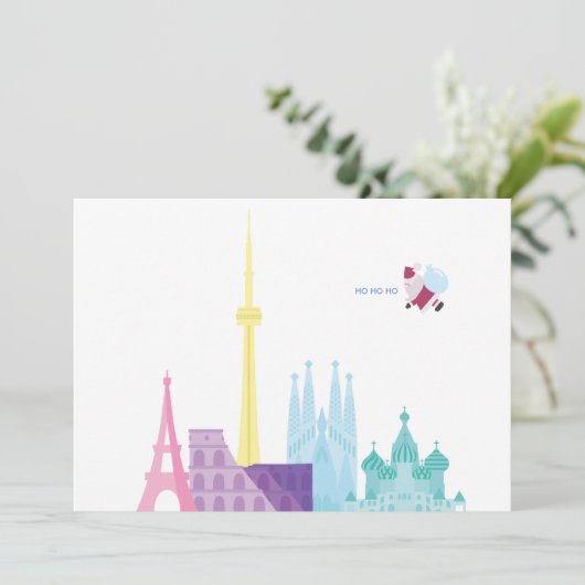 Weihnachtsfeiertag im Pustertal Einladung (Stehend Vorderseite)