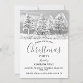 Weihnachtsfeiertag im Unternehmen - Festsamsbüros Einladung (Vorderseite)