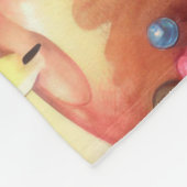 Weihnachtsfeiertag im Wasser Fleecedecke (Ecke)