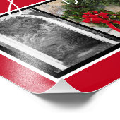 Weihnachtsfeiertag im Weihnachten Fotodruck (Ecke)