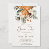 Weihnachtsfeiertag in Office Company Einladung (Vorderseite)