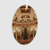 Weihnachtsfeiertag in Pennsylvania Staat Hauptstad Ornament (Vorderseite)