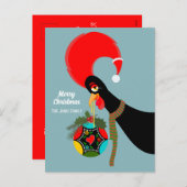 Weihnachtsfeiertag in Portugal Feiertagspostkarte (Vorne/Hinten)