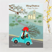 Weihnachtsfeiertag in Portugal Karte (Gelbe Blume)