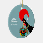 Weihnachtsfeiertag in Portugal Keramik Ornament (Rechts)