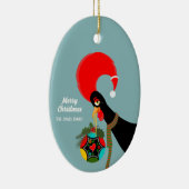 Weihnachtsfeiertag in Portugal Keramik Ornament (Rechts)